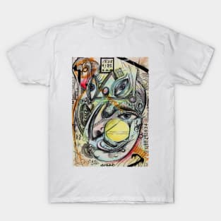 Abstract Coloured Wisdom T-Shirt